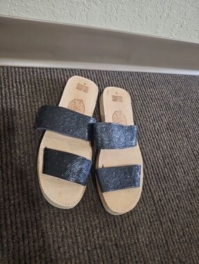 MEXICAN Black Sandals Women Size 8